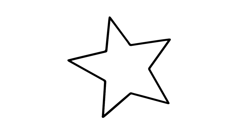 星星的简笔画怎么画 星星简笔画步骤