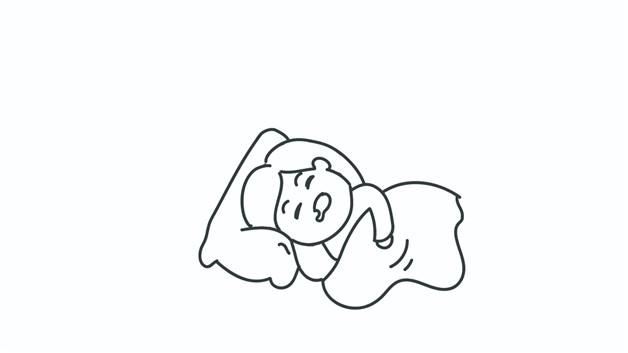 睡觉的简笔画怎么画睡觉简笔画简单又好看