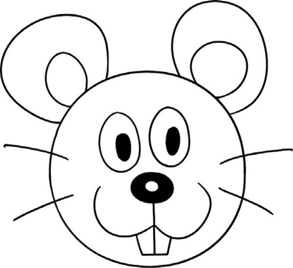 机灵的老鼠的简笔画怎么画机灵的老鼠简笔画简单又好看