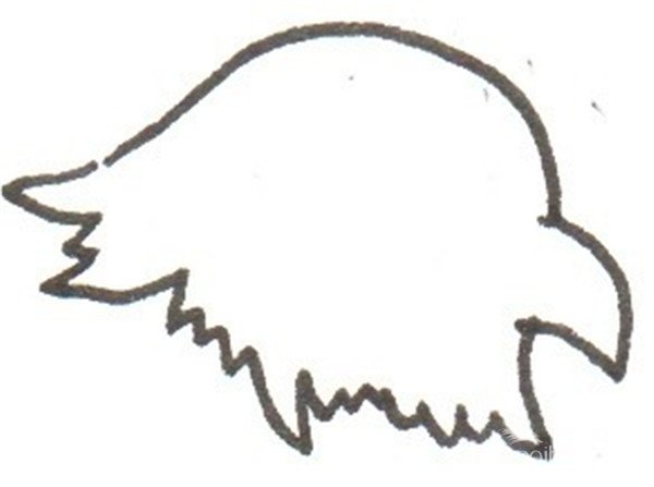 鹰的简笔画怎么画鹰的简笔画图片
