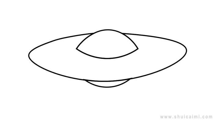 宇宙飞船简笔画怎么画宇宙飞船简笔画步骤
