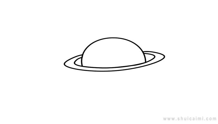 土星简笔画怎么画 土星简笔画简单