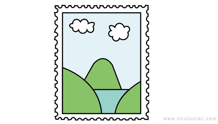 摘要 这是一篇解决邮票简笔画怎么画的内容,让你画邮票简笔画更简单