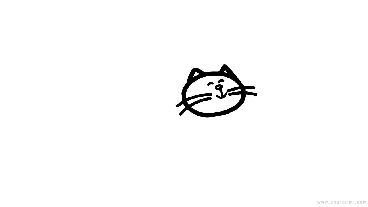 卡通猫简笔画怎么画卡通猫简笔画图片