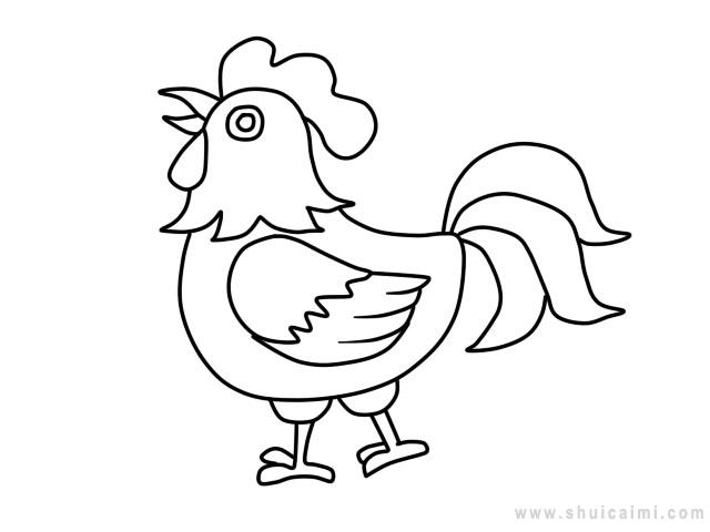 摘要 这是一篇解决公鸡简笔画怎么画的内容,让你画公鸡简笔画更简单