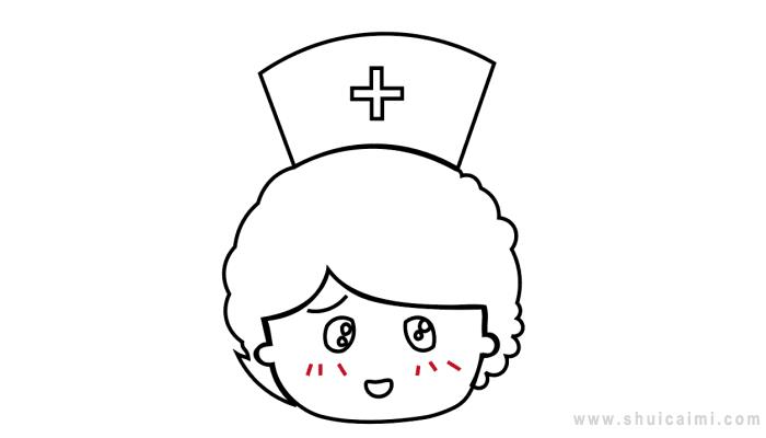 护士动漫头像简笔画怎么画护士动漫头像简笔画简单