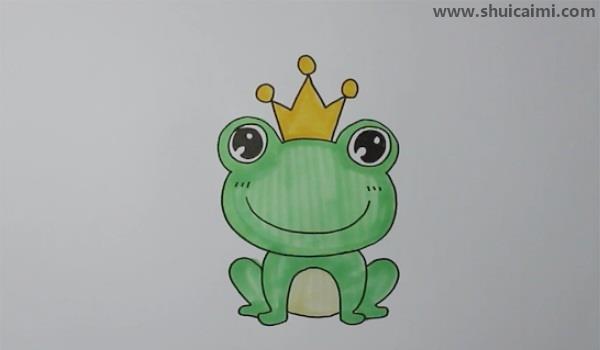 青蛙王子简笔画怎么画青蛙王子简笔画简单
