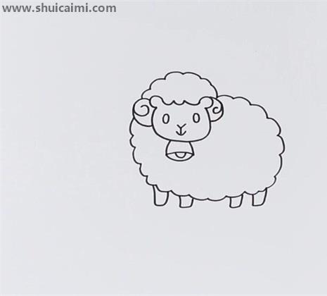羊简笔画怎么画羊简笔画简单又好看