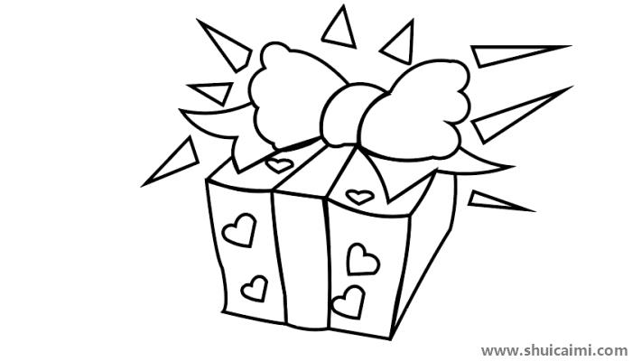 礼物盒简笔画怎么画礼物盒简笔画简单又好看
