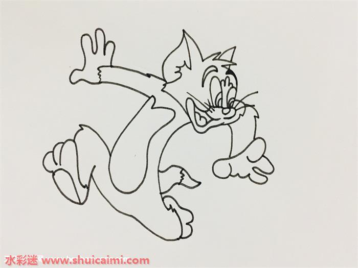 汤姆猫怎么画汤姆猫简笔画简单又漂亮