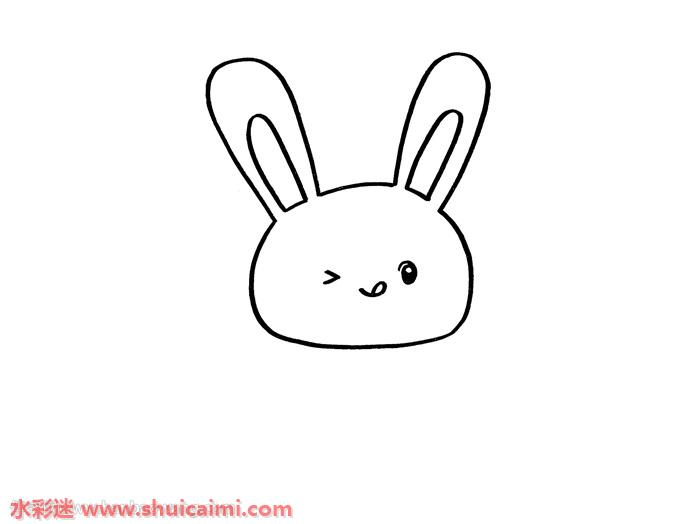 小兔子可爱怎么画 小兔子可爱简笔画步骤