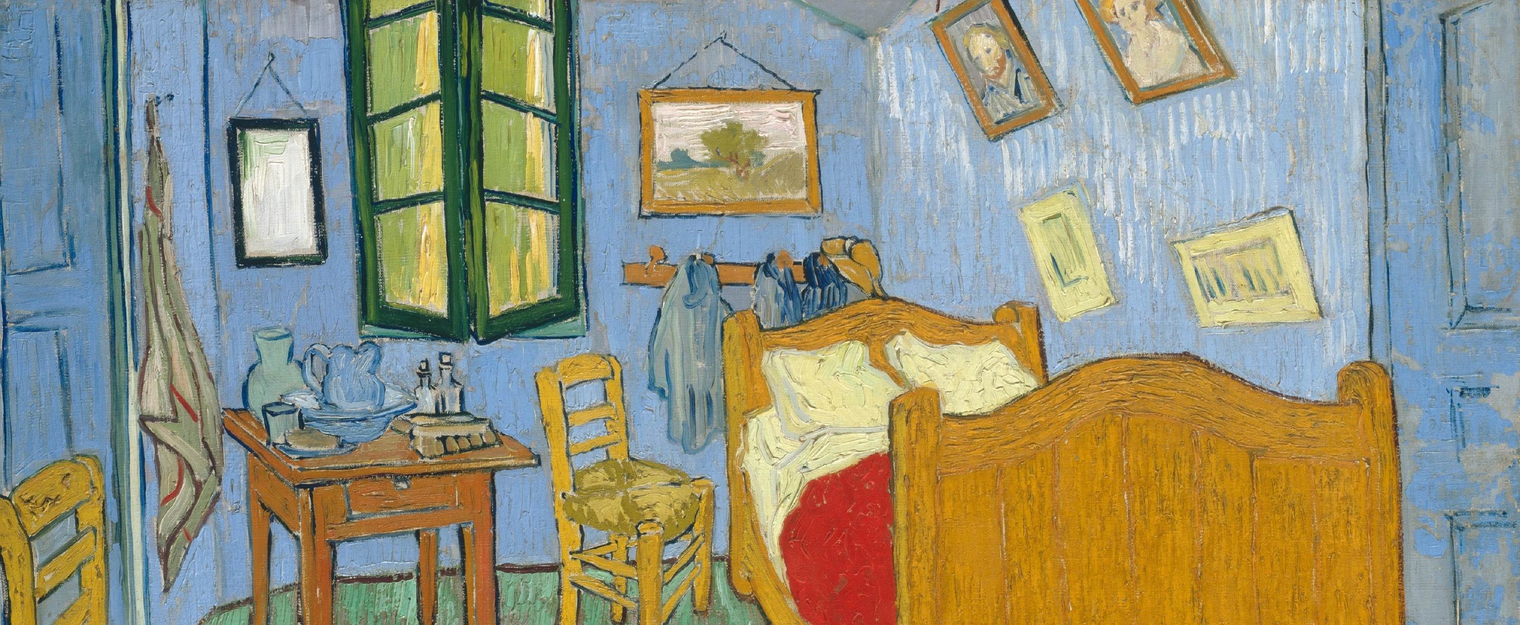 卧室lachambreàcoucher梵高vincentvangogh油画作品欣赏