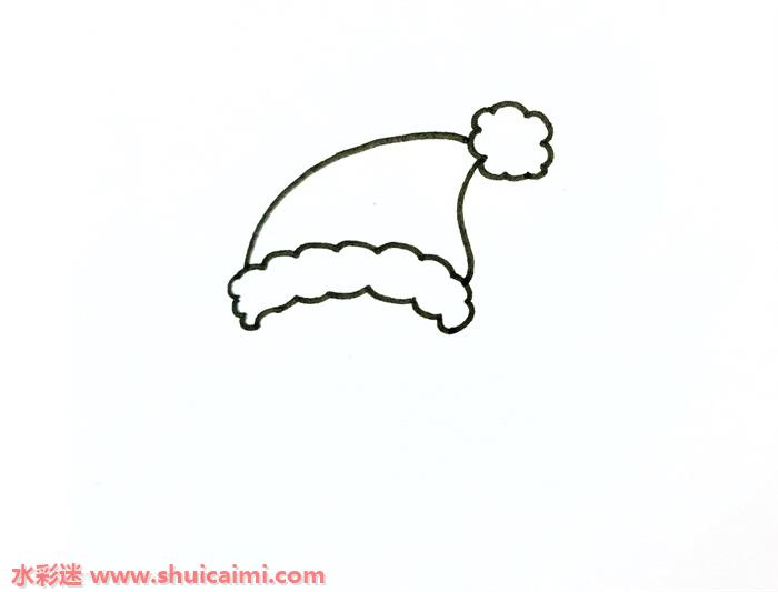 圣诞老人怎么画圣诞老人简笔画画法