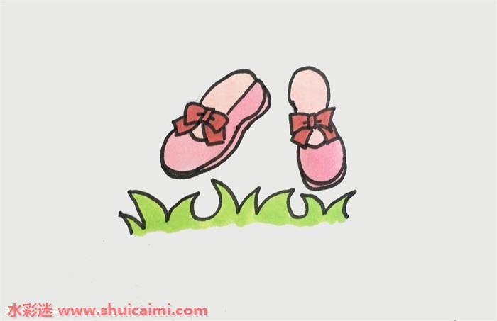 动漫鞋子怎么画正面的动漫鞋子画法图解
