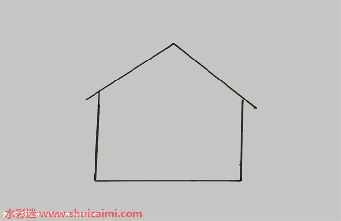 小房子怎么画小房子简笔画简单又漂亮彩色