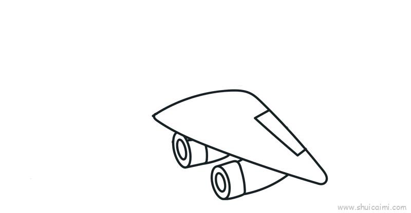 飞机儿童画怎么画飞机简笔画好看
