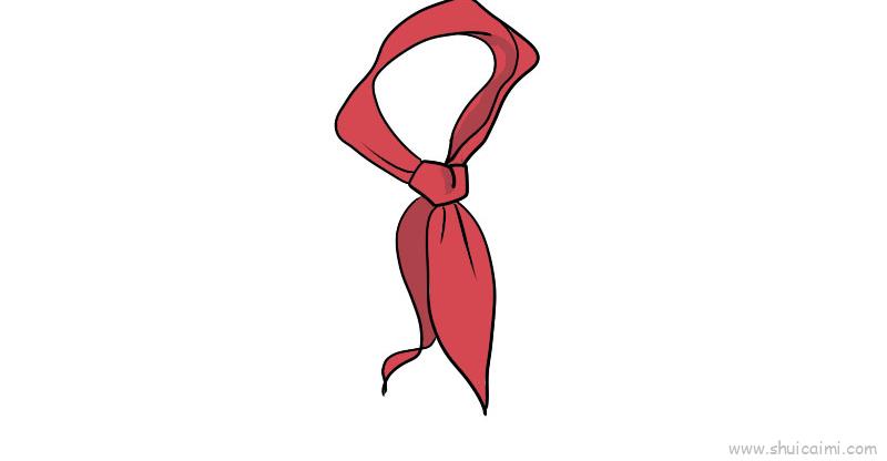 红领巾儿童画怎么画红领巾简笔画好看
