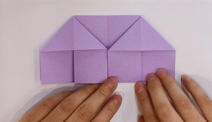 【手工折纸立体房子图解】立体小房子折纸教程(简单漂亮)