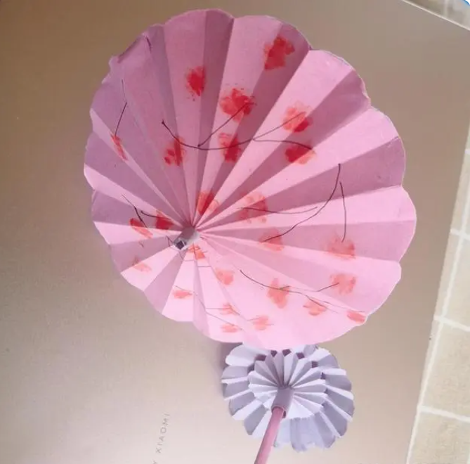 3一5岁手工制作伞图片