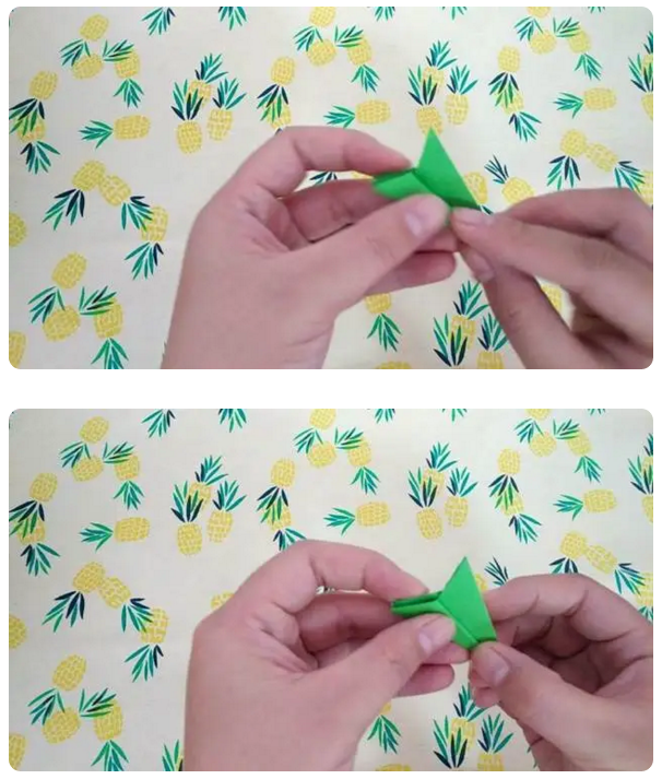 纸叠菠萝的步骤图解法图片