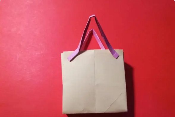 折纸手提包包步骤图片