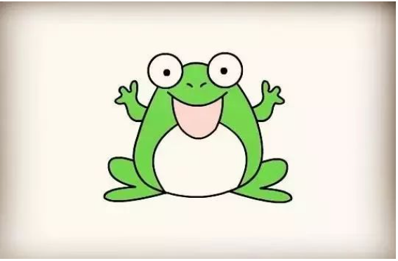 青蛙怎么画简单方法一步一步教