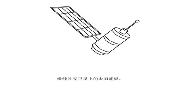 卫星的简笔画怎么画卫星简笔画图片大全