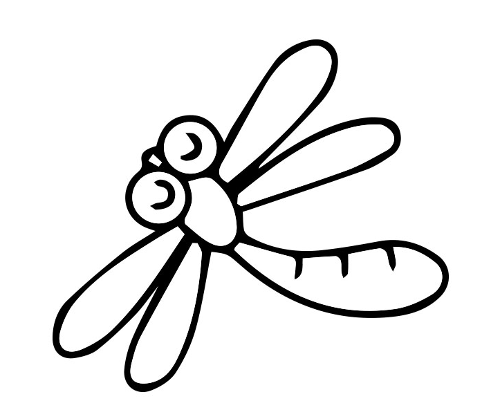 蜻蜓简笔画怎么画蜻蜓简笔画顺序