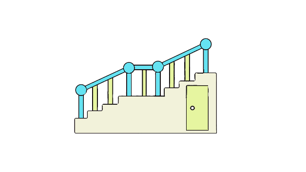 楼梯简笔画怎么画楼梯简笔画步骤