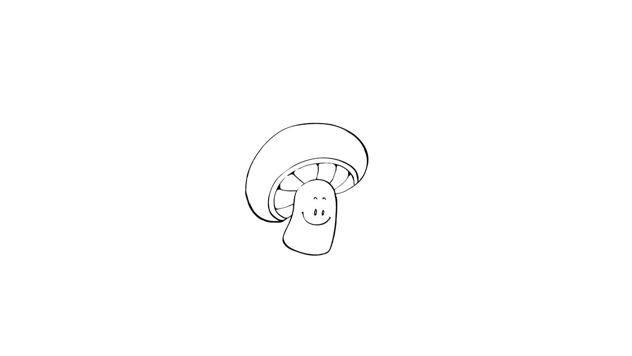 蘑菇简笔画怎么画蘑菇简笔画画法