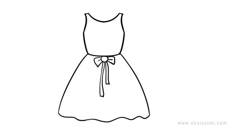 裙子的简单画法漂亮图片
