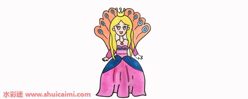 芭比公主怎么画 芭比公主简笔画画法