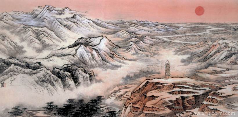 中国画之写意山水画图片