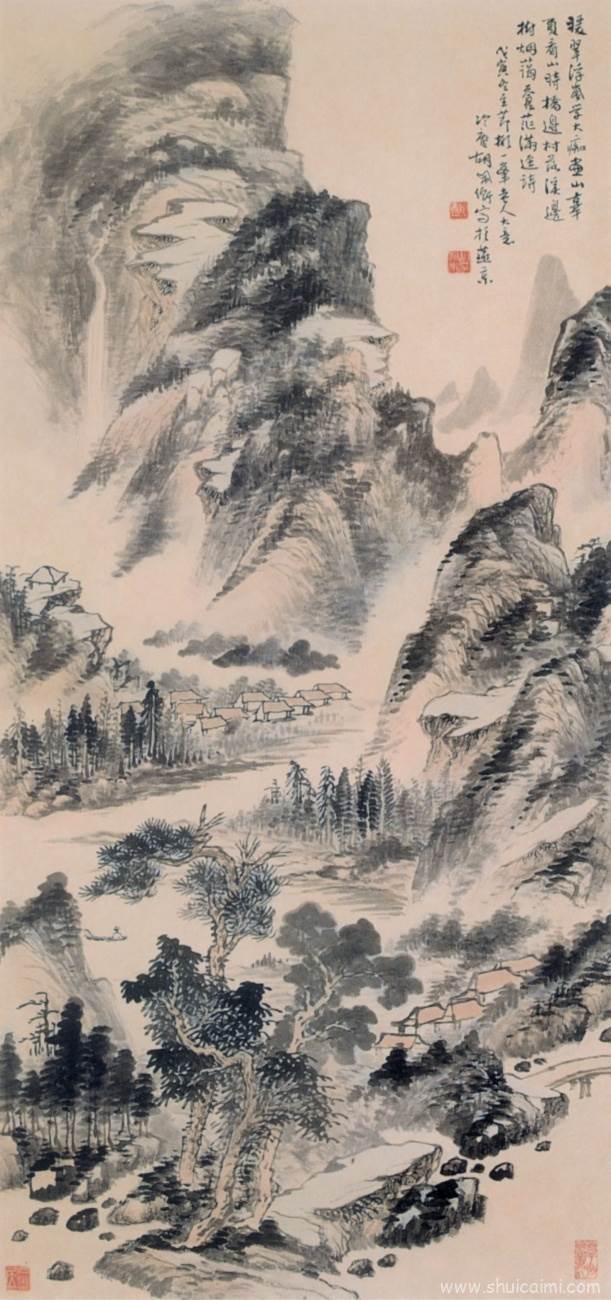 中国画之写意山水画图片