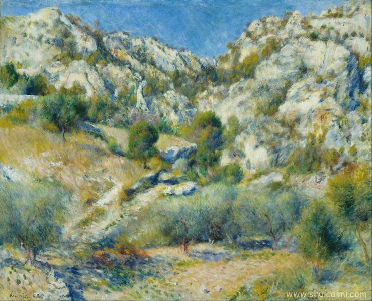 皮埃尔·奥古斯特·雷诺阿绘画之风景静物系列图片