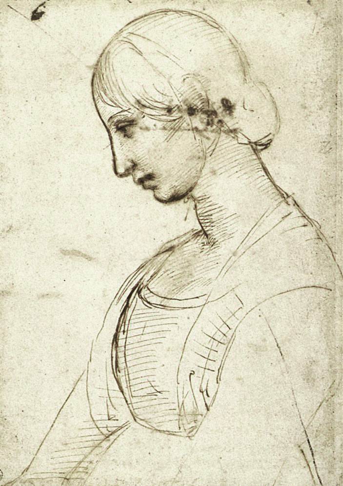 意大利著名画家拉斐尔人物素描画赏析