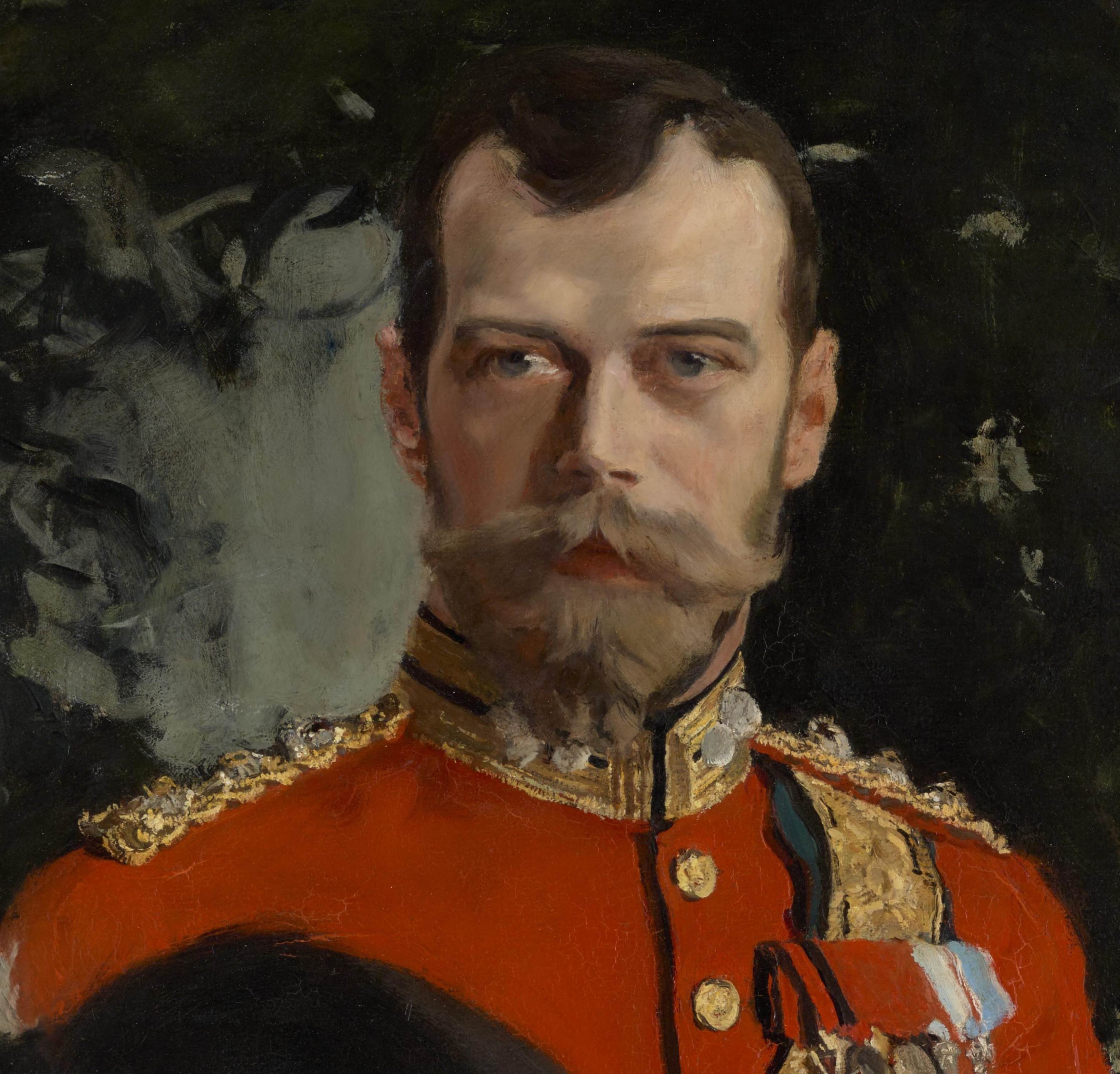 俄国沙皇尼古拉二世亚历山德罗维奇陛下画像portraitofhisimperial