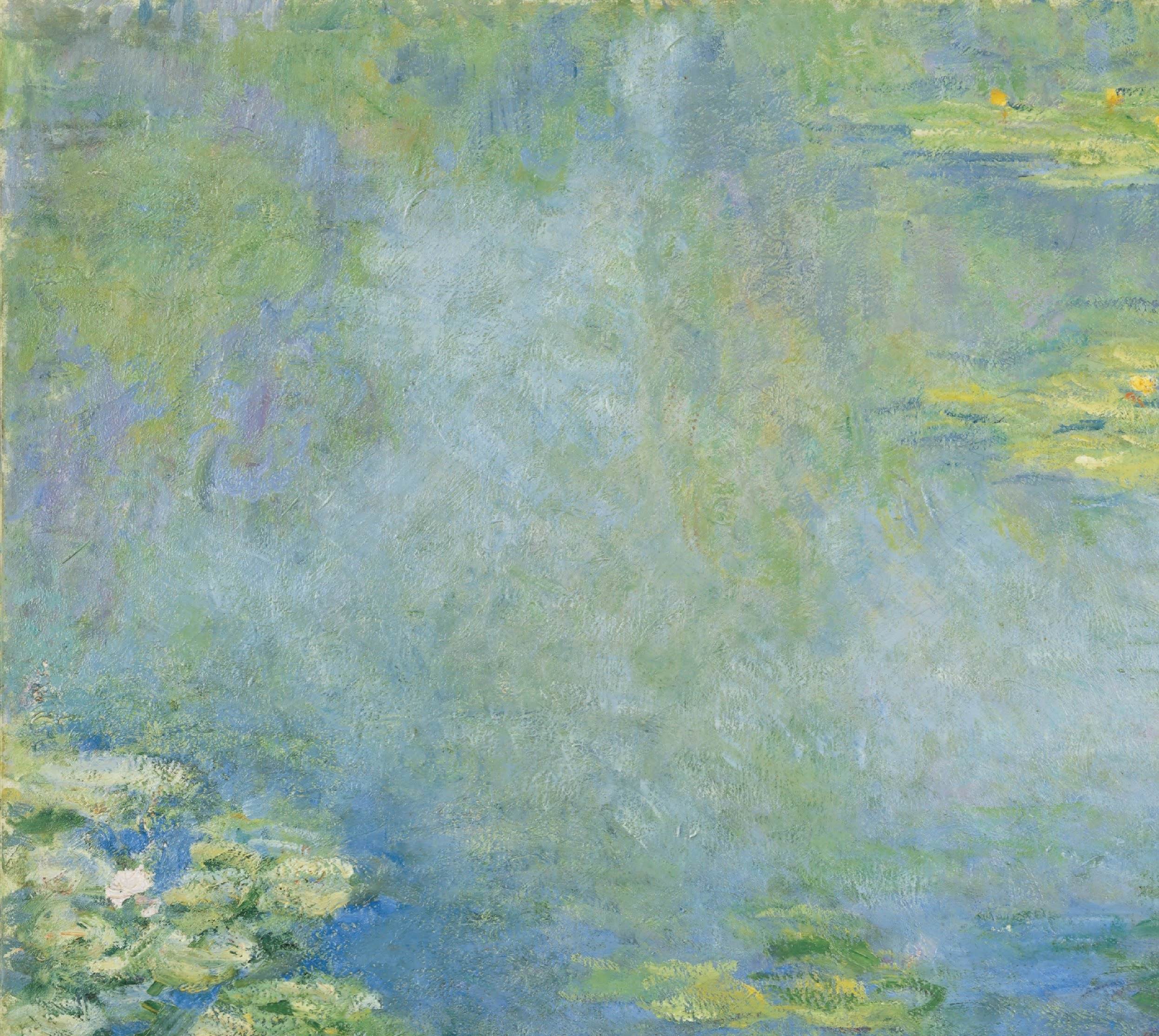 睡莲waterlilies莫奈claudemonet油画作品欣赏