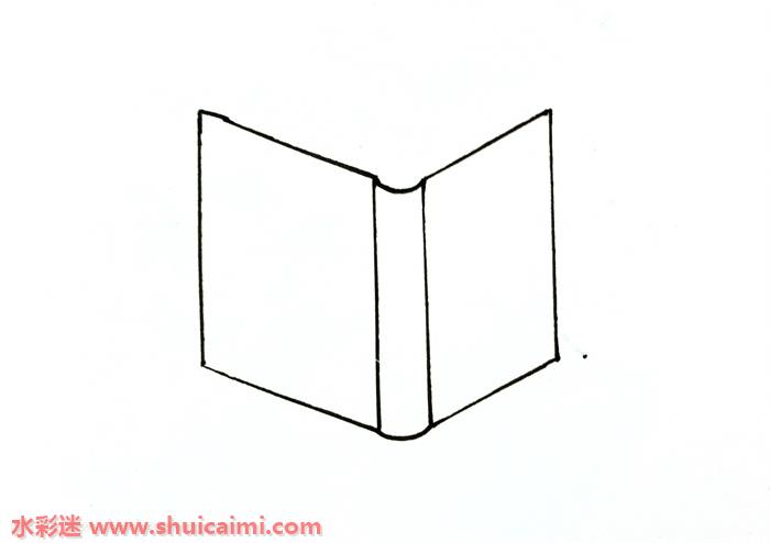 书本怎么画简单的画法图片