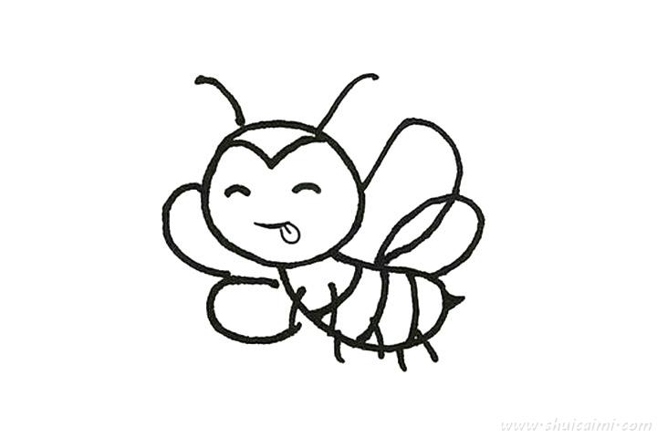 让你画彩色蜜蜂简单好看,还特别快!