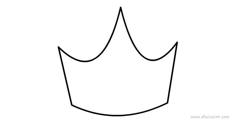 公主皇冠简笔画头饰图片