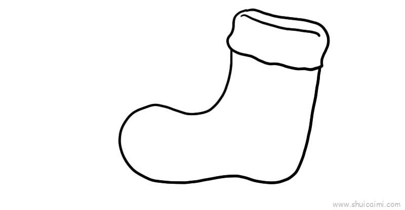 袜子的画法图片