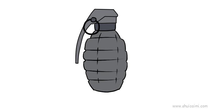手榴弹训练场地的画法图片