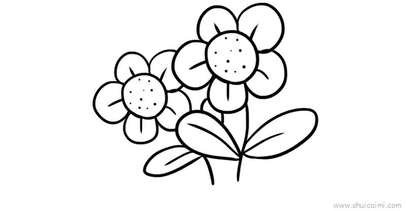 花卉儿童画怎么画 花卉简笔画简单又好看
