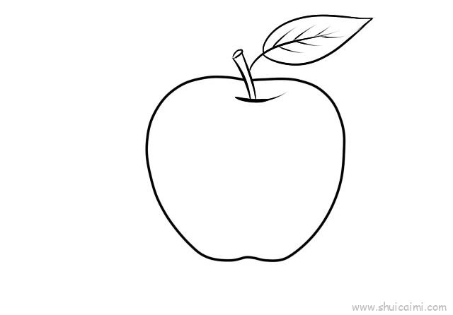 苹果儿童画怎么画 苹果简笔画简单又好看