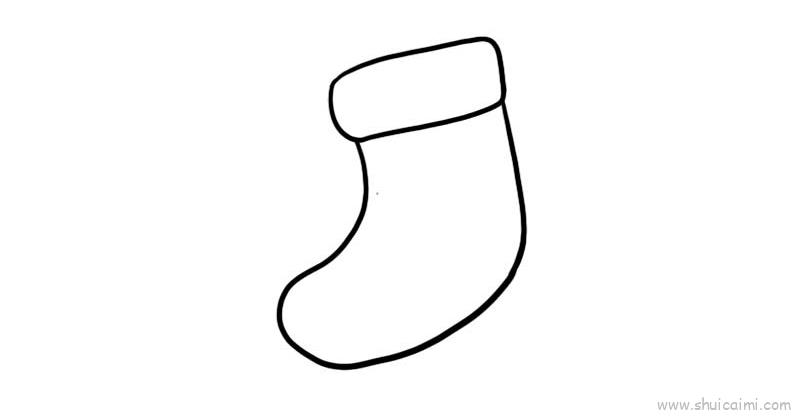 袜子的简笔画 简单图片