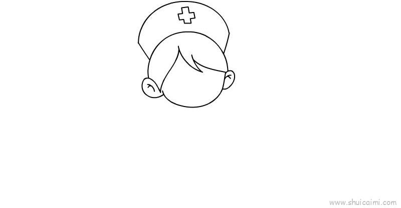 护士儿童画怎么画 护士简笔画图片大全
