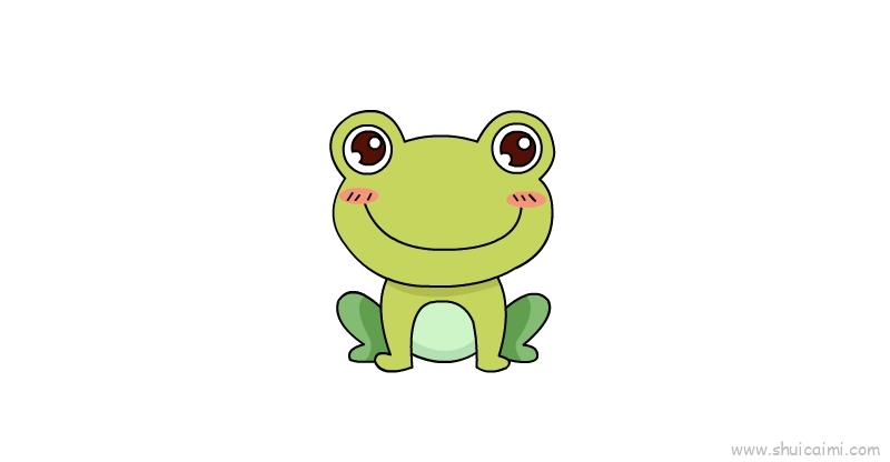 青蛙儿童画怎么画 青蛙简笔画简单