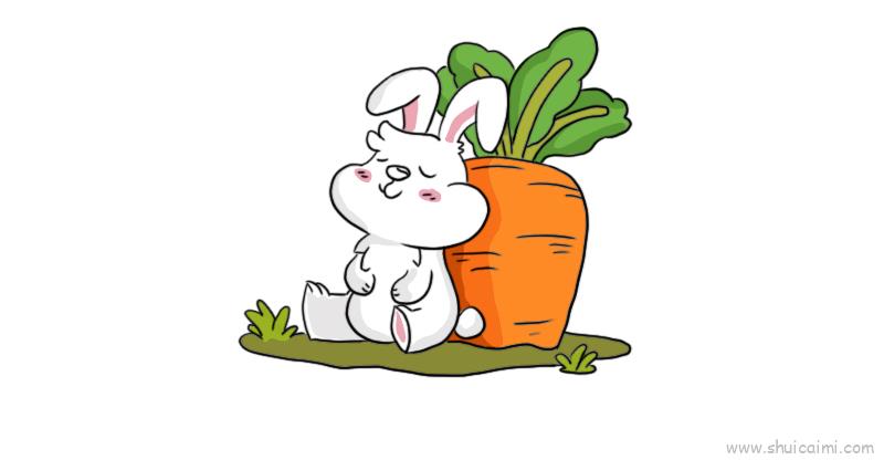 小兔子儿童画怎么画 小兔子简笔画步骤