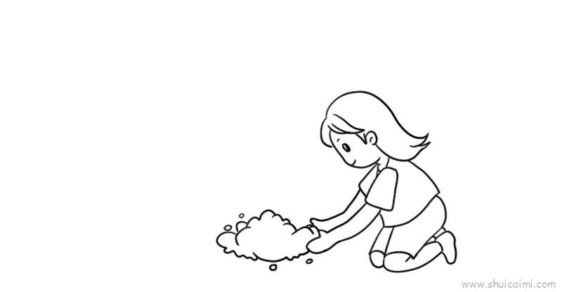 植树节儿童画怎么画 植树节简笔画顺序-图片3